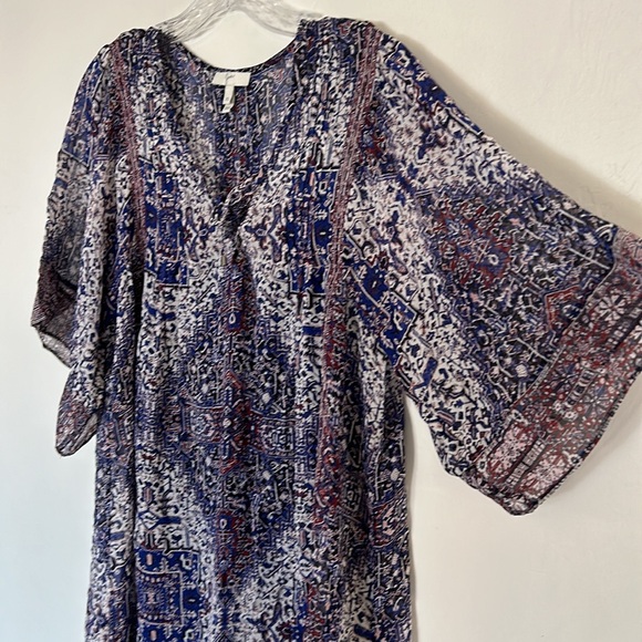 NWOT Joie Printed Silk Mini Dress - Picture 4 of 8
